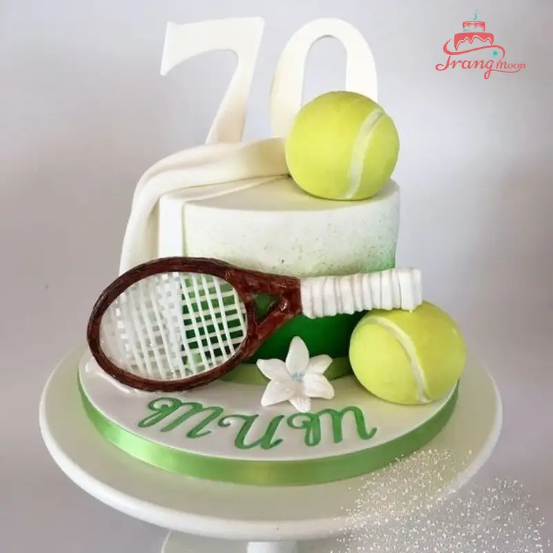 Bánh Sinh Nhật Hình Tennis 1 Tầng BN03