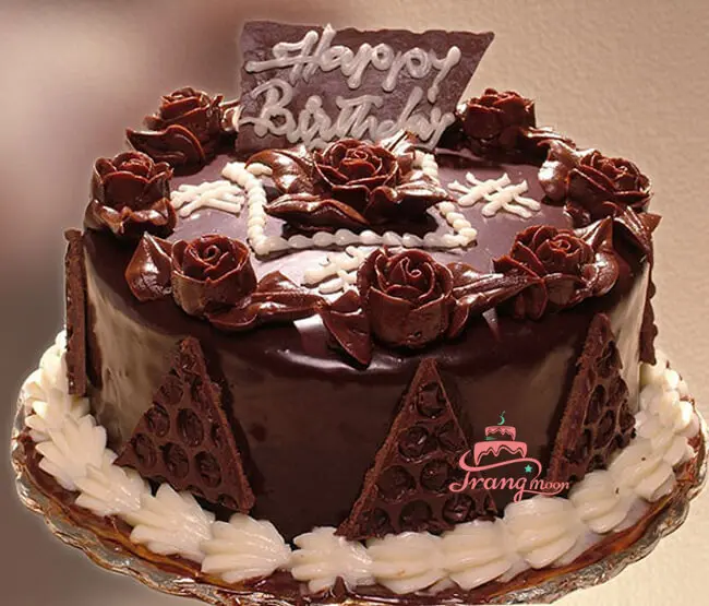 Bánh sinh nhật hiện đại socola đẹp - Tiệm bánh sinh nhật Wgicake