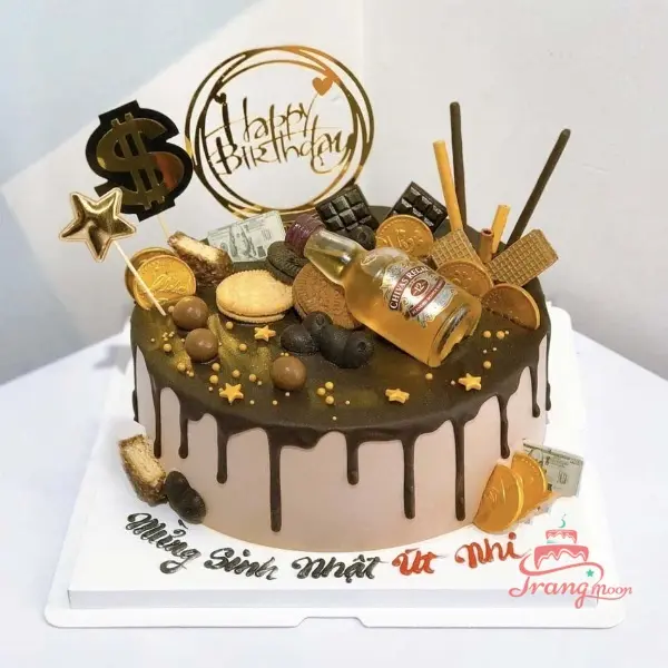 Bánh kem sinh nhật - Bánh Cheese & Mousse Mix 2 vị - Mẫu Vera - FRIENDSHIP  CAKES & GIFT