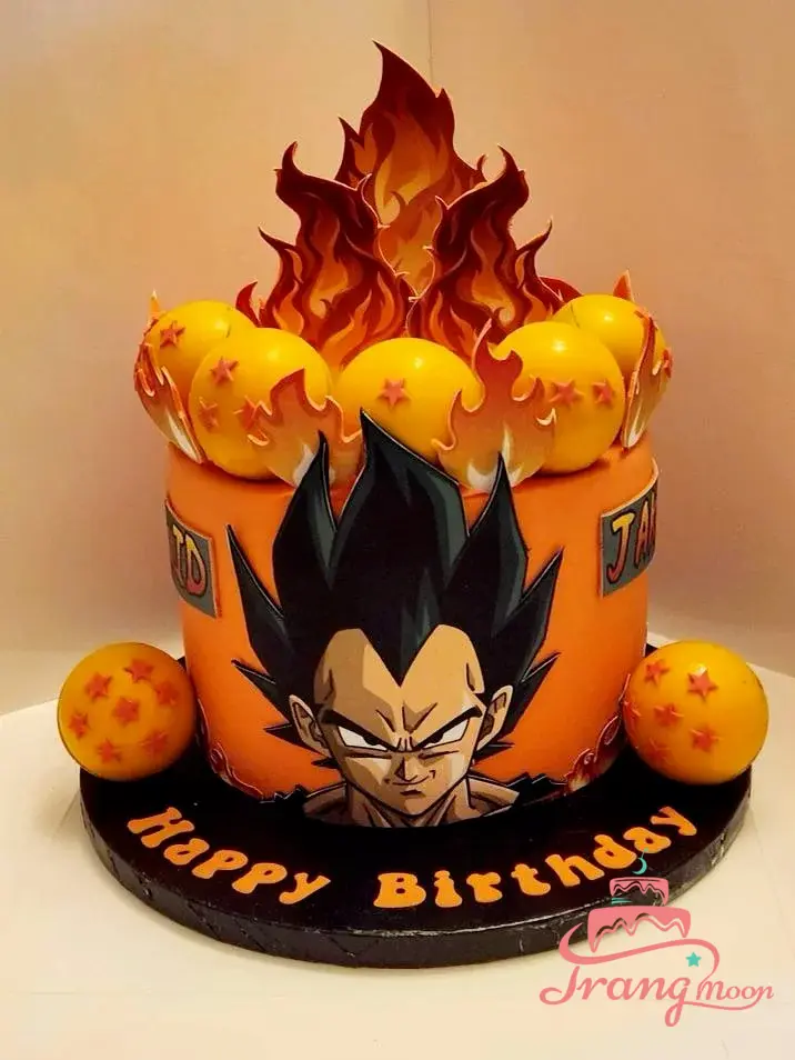 Bánh gato sinh nhật đường fondant Songoku là một món quà thật đặc biệt dành  tặng cho các fan hâm mộ của Dragon Ball 5476  Bánh fondant