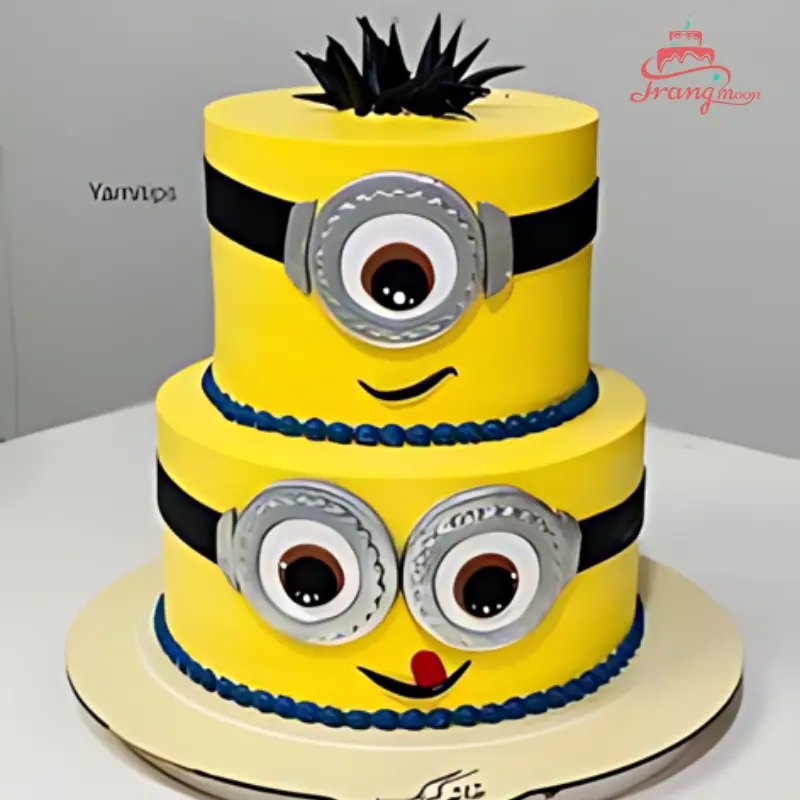 Bánh Kem Hình Minion 2 Tầng MN08