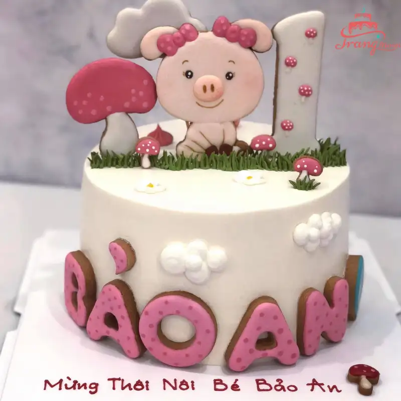 Bánh Sinh Nhật Hình Con Heo HCH02