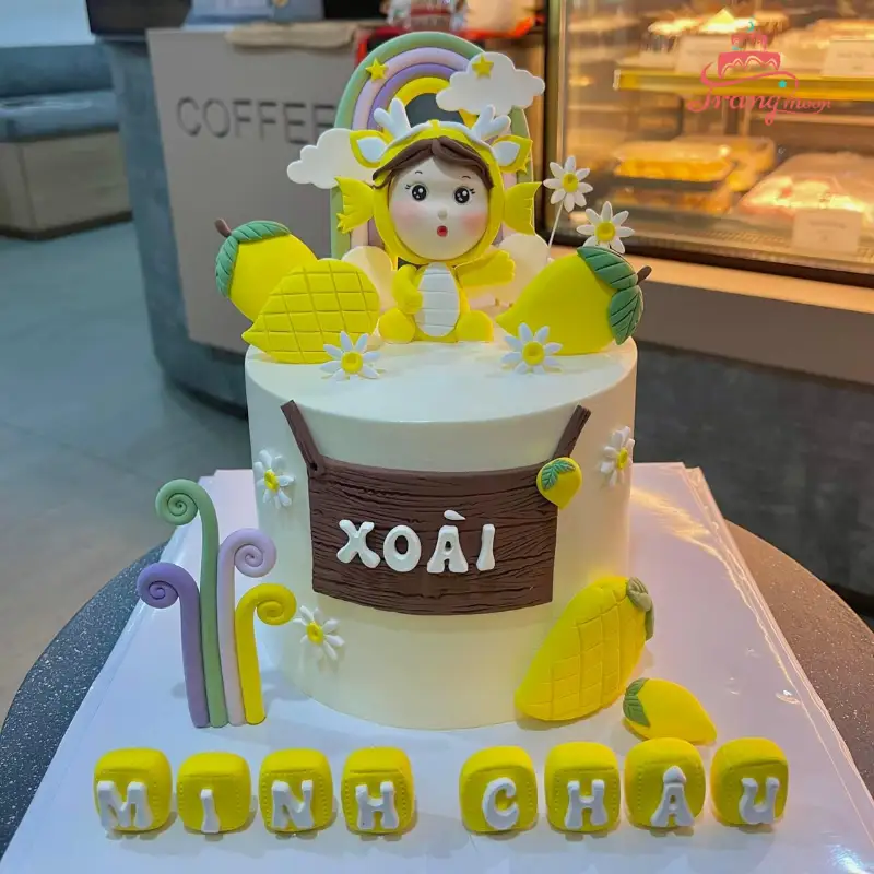 Bánh Kem Hình Quả Xoài QX03