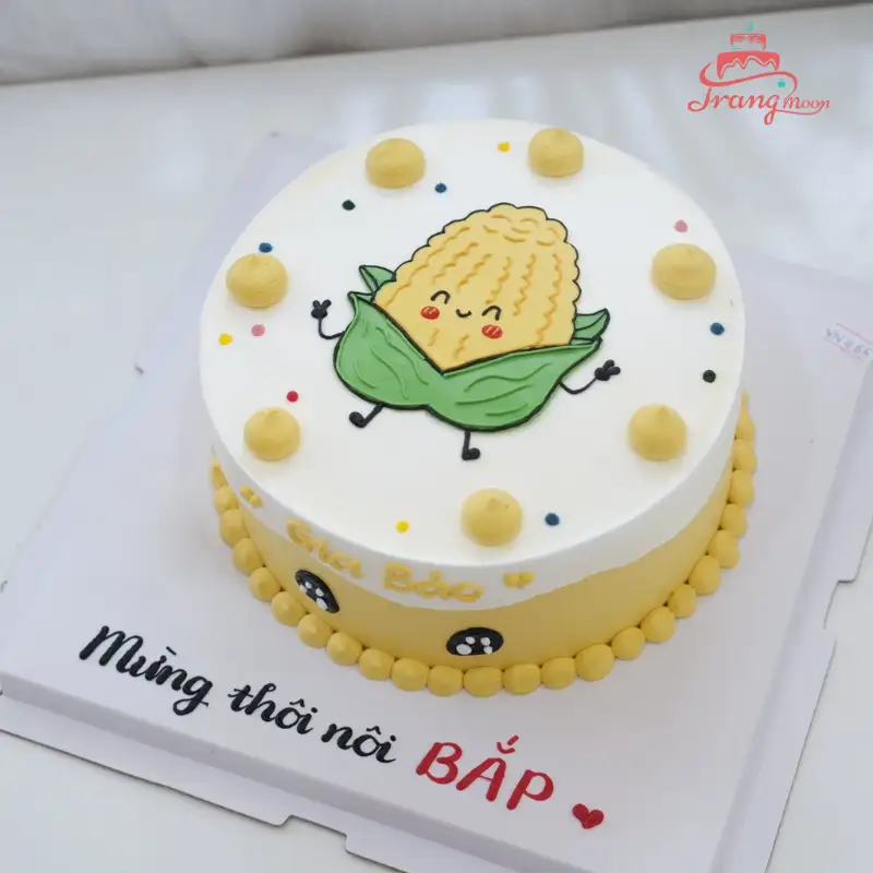 Bánh Sinh Nhật Hình Bắp Ngô BN03