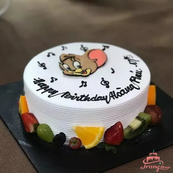 Mẫu bánh sinh nhật hình chuột jerry