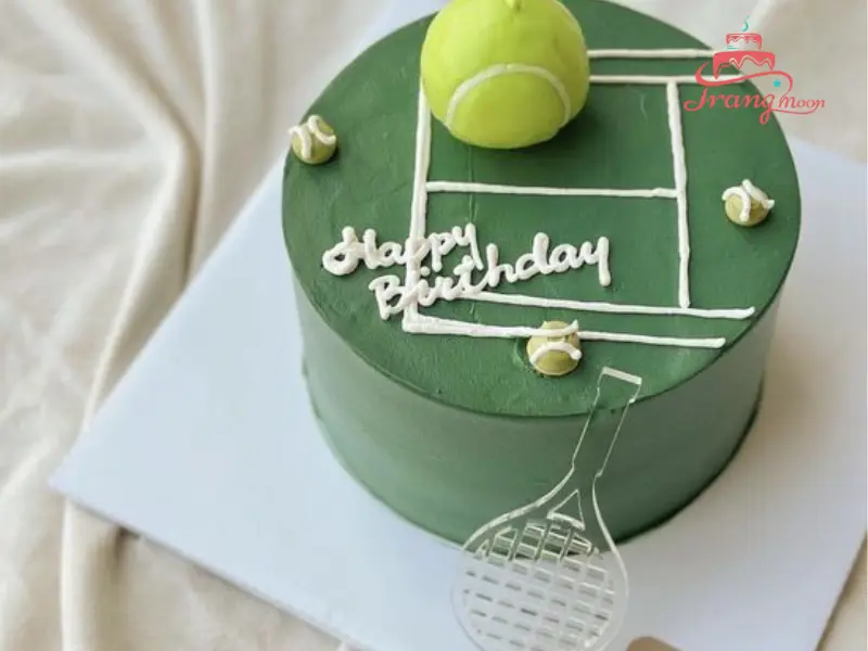 bánh sinh nhật tennis