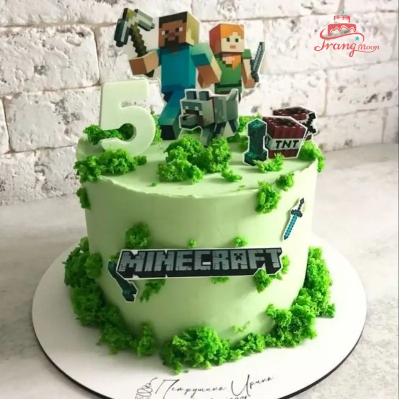 Bánh Sinh Nhật Minecraft MM03