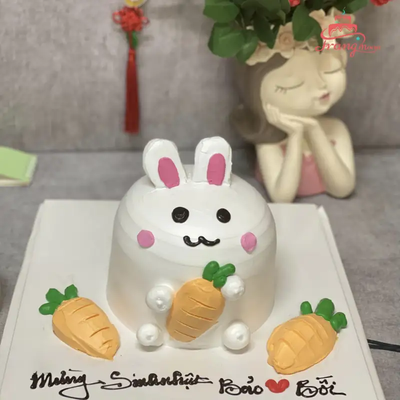 Bánh Sinh Nhật Hình Củ Cà Rốt Cute CR09