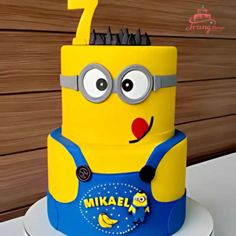 Bánh Kem Hình Minion 2 Tầng MN07