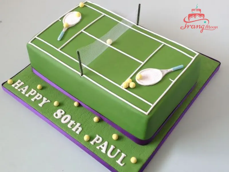 bánh sinh nhật tennis