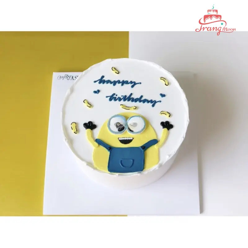 Bánh Kem Sinh Nhật Minion 1 Tầng MN05