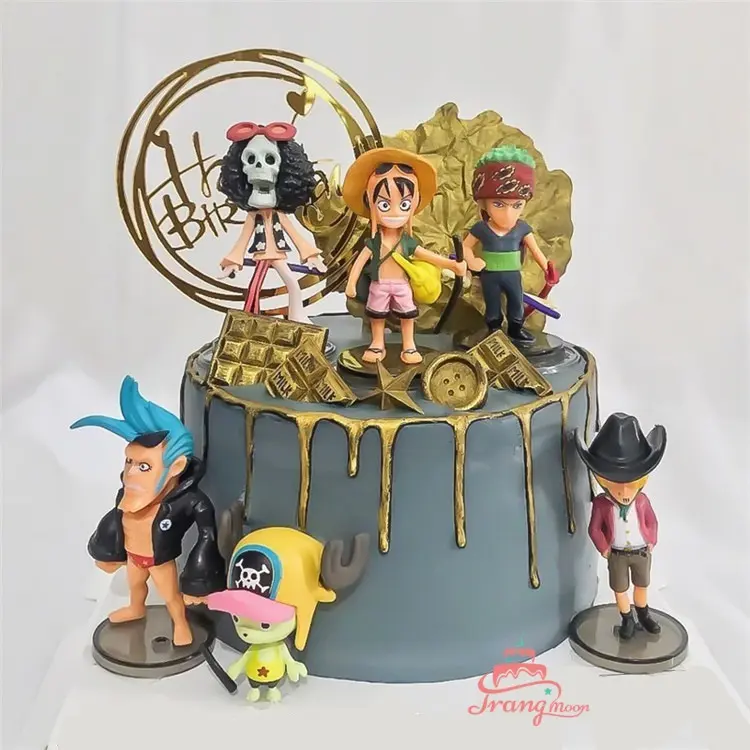 Mừng sinh nhật băng Mũ Rơm  One piece fanart One piece anime Luffy