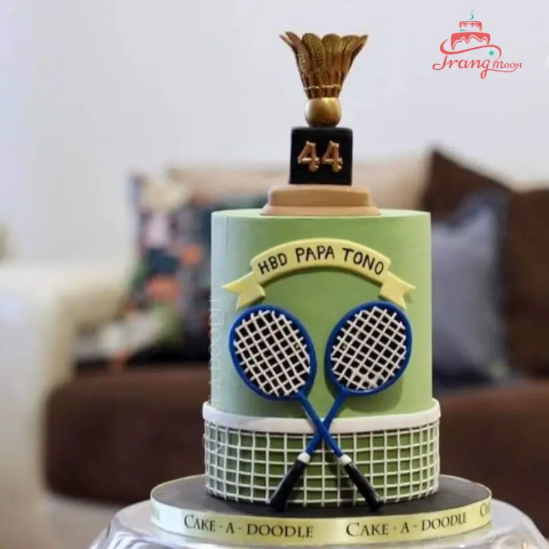 Bánh Sinh Nhật Hình Vợt Tennis 1 Tầng BN04