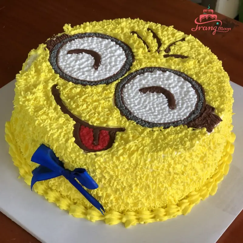 Bánh Sinh Nhật Hình Minion 1 Tầng Đáng Yêu MN06