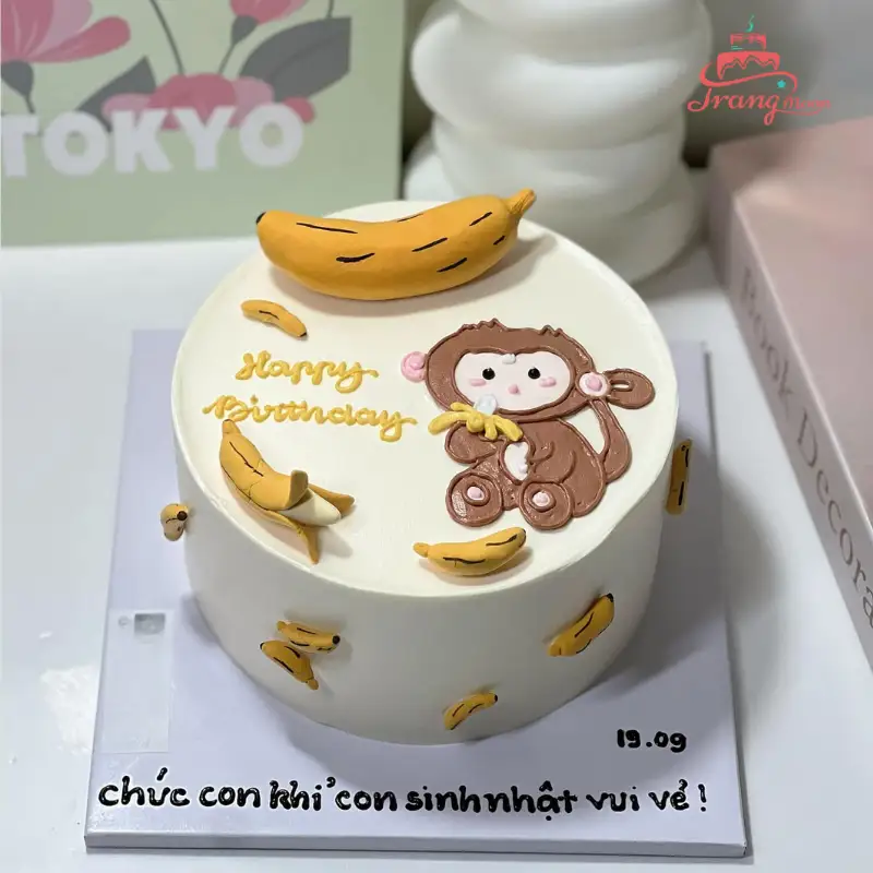 Bánh Kem Hình Trái Chuối QC03